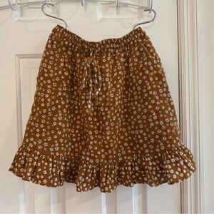 Rue Stiic floral mini skirt